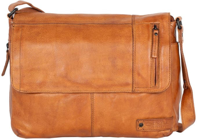 Leren Laptoptas - 15 inch - Deen - Brandy Cognac