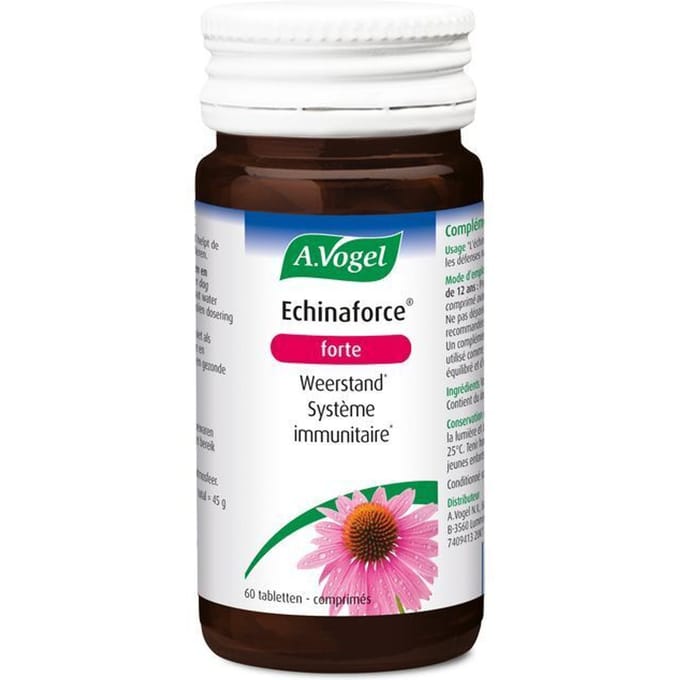 A.Vogel Echinaforce sterk tabletten - Ondersteunt de weerstand - 60 st