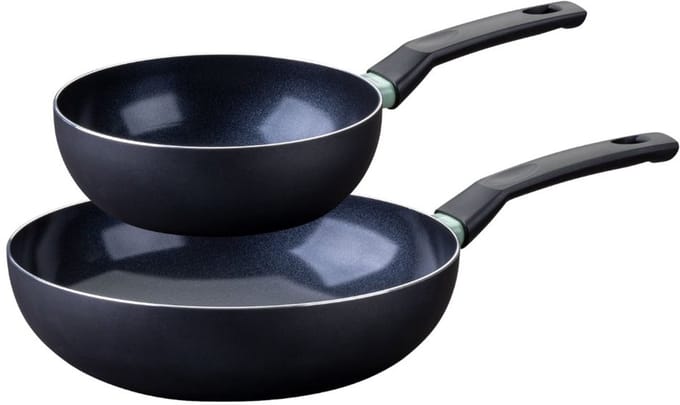 Set van 2 wokpannen van 20 en 28 cm Fackelmann Brandao
