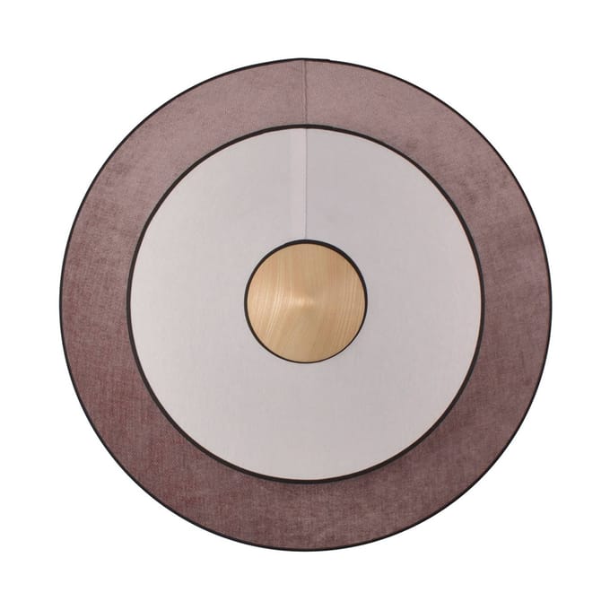 Forestier Cymbal S LED wandlamp, poederroze