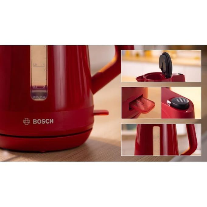 Bosch TWK1M124 MyMoment - Waterkoker - Rood