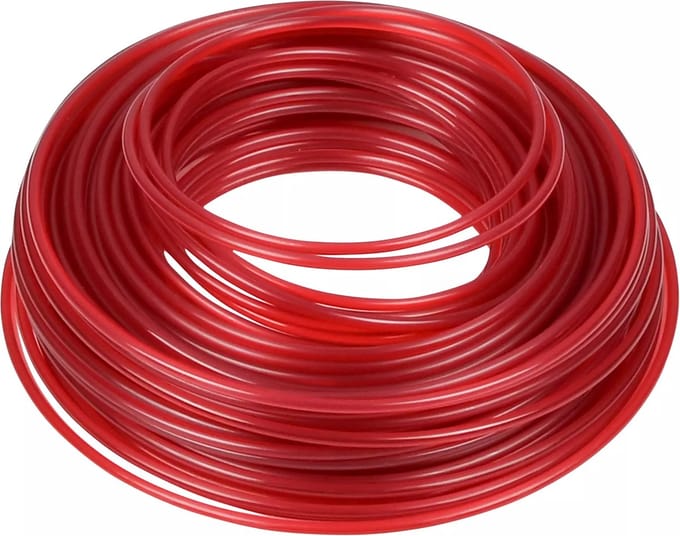 Benson Trimdraad - Ø 2 mm - 15 meter - Rood - Nylon