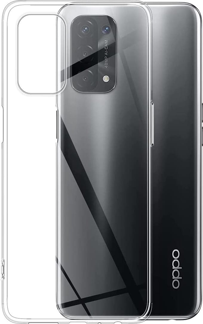 Hoesje voor Oppo A74 5G backcover Shockproof siliconen Transparant