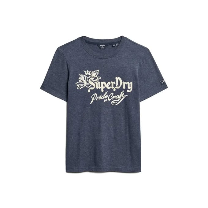 Dames-T-shirt Superdry Pride In Craft