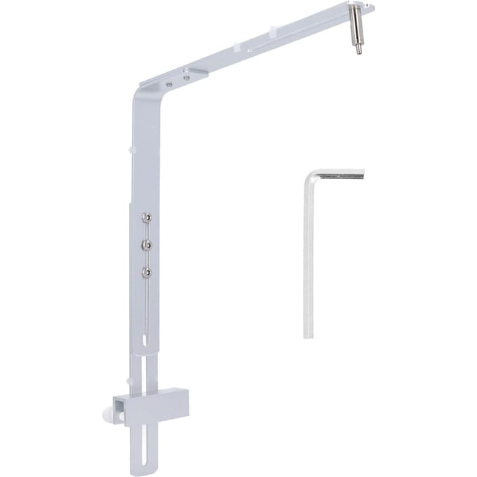 Support de lumière pour aquarium en alliage d'aluminium professionnel à hauteur réglable Kit de support de lumière pour aquarium pour argenté