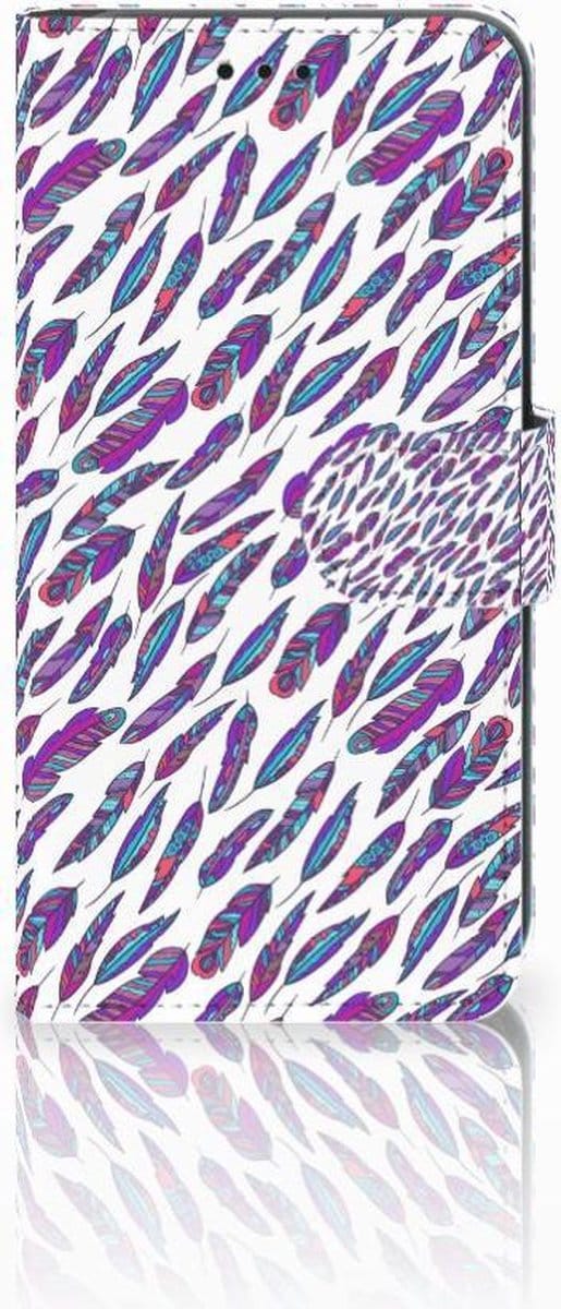 Xiaomi Mi A2 Lite Telefoon Hoesje Feathers Color