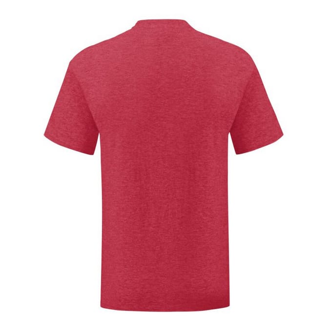 Fruit of the Loom Heren Iconisch 150 T-Shirt (Rode Heide)