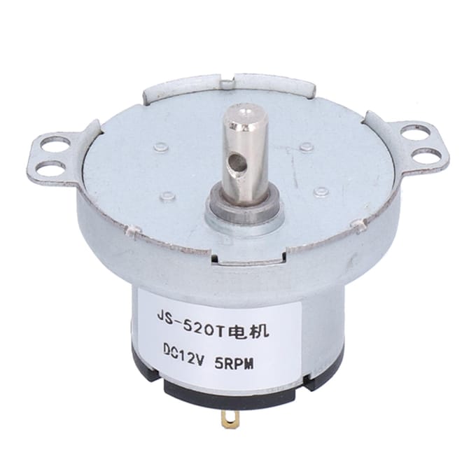 JS‑520T Synchrone Motor Duurzame DC 12V 5RPM Motor met Vertraging voor Elektronische Producten