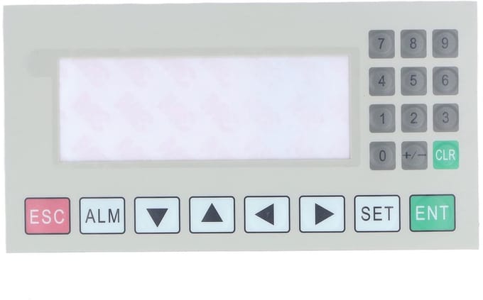 Dailygoods - Membraantoetsenbord met Transparante Plastic Folie