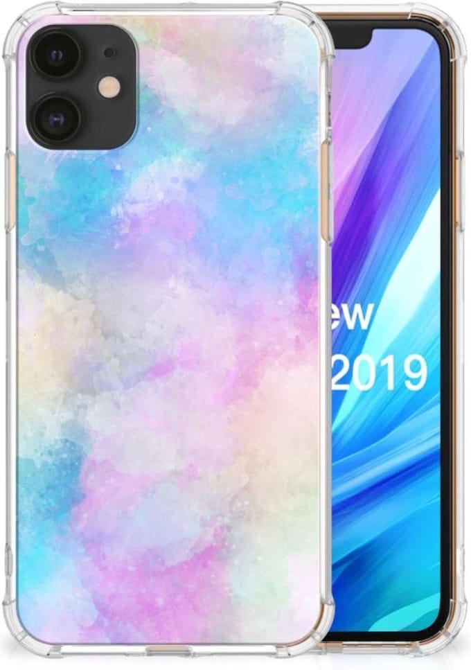 Back Cover Apple iPhone 11 Watercolor Light