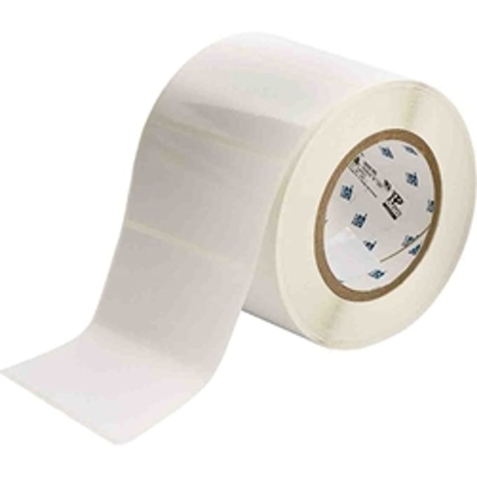 Brady THT-55-483-1 label polyester glanzend wit 101,60 x 50,80 mm (origineel)