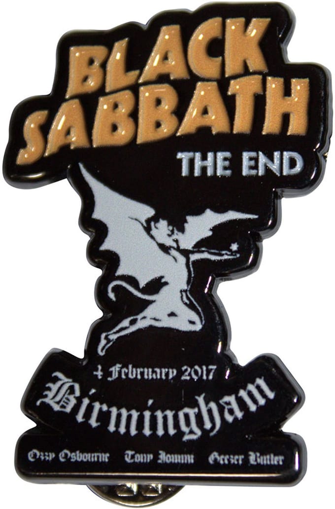 Black Sabbath - The End - Pin