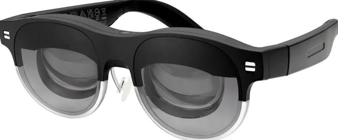 ASUS AirVision M1 - Smart Glasses - Micro OLED - 1920x1080 - 72 Hz - 1100 cd/m² - USB-C - Zwart