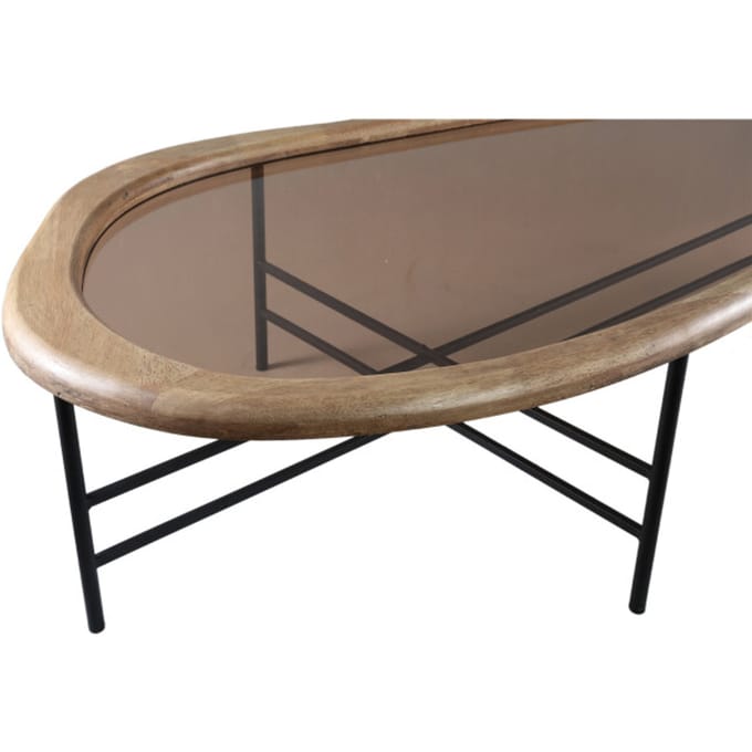 PTMD - Salontafel Neelix - Beige - 120x69x33cm