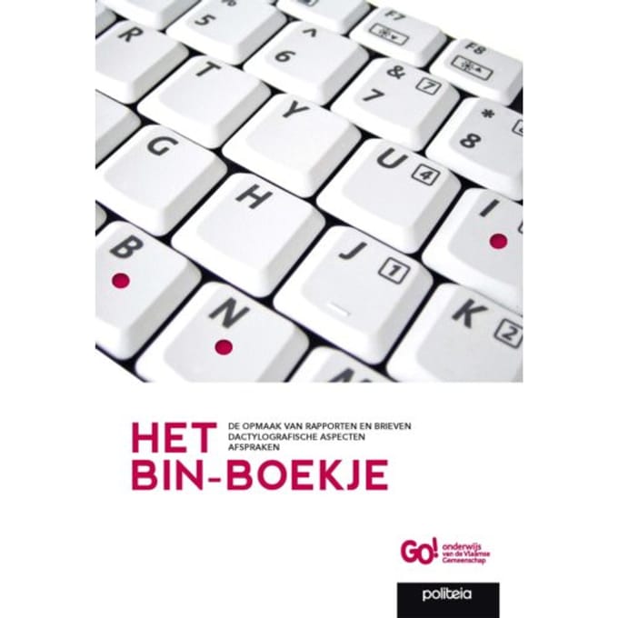 Het Bin-Boekje - GO! Onderwijs van de Vlaamse Gem