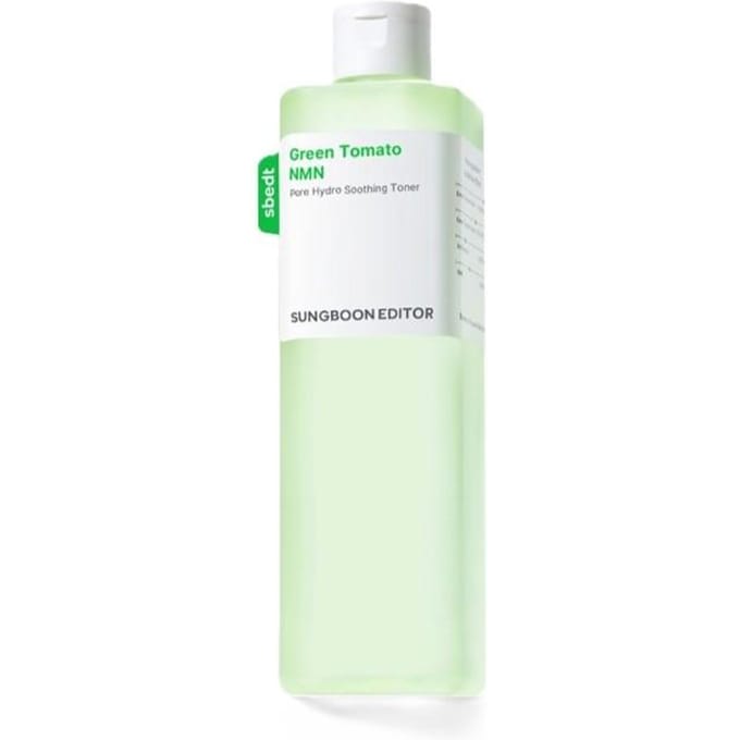[SUNGBOON EDITOR] Green Tomato NMN Pore Hydro Soothing Toner 350ml white