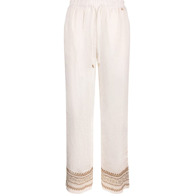 Nukus Valerie Pants Embroidery Pantalons Off White Nks09049
