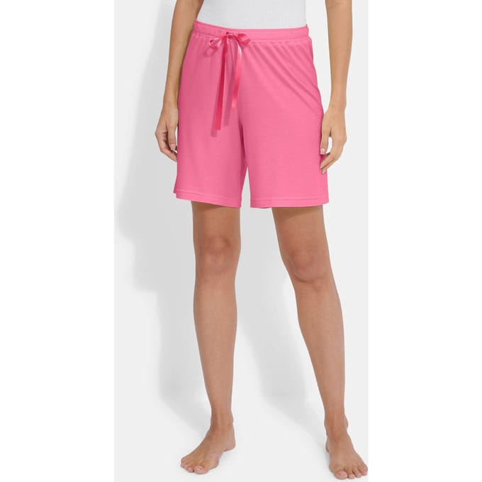 Pyjamashort van zachte jersey - roze - Gr. 36 van Goldner Fashion