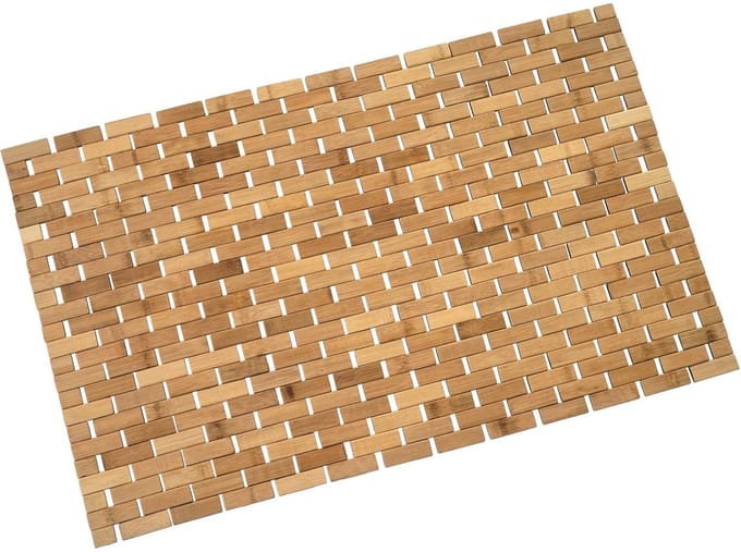 Badmat MCW-B18, badmat saunamat, bamboe 79x50cm