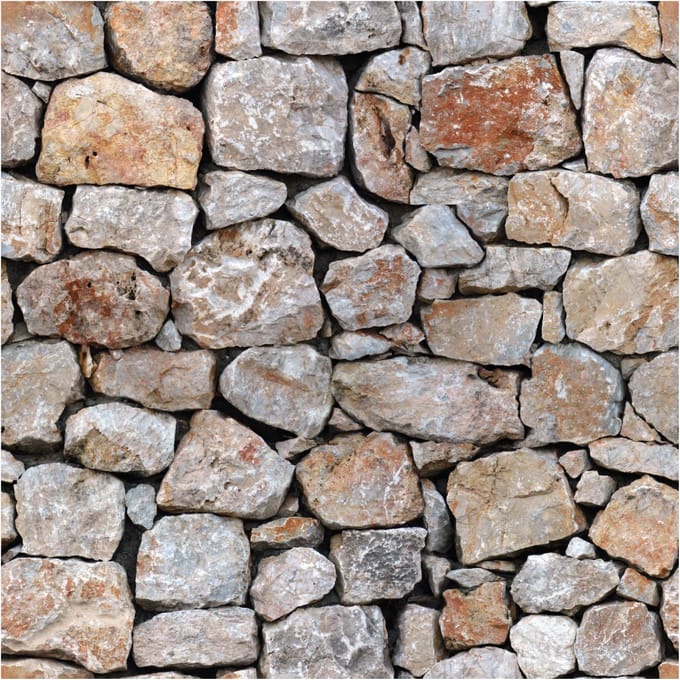 Behangsticker - Dublin Stones - 60x60cm