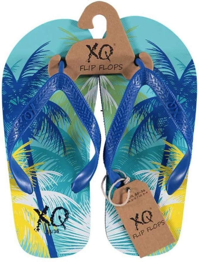 Jongens slippers palmboom maat 29/30