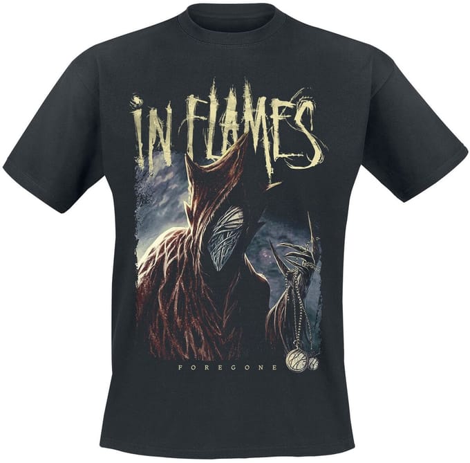 In Flames Foregone Heren T-shirt - zwart - M