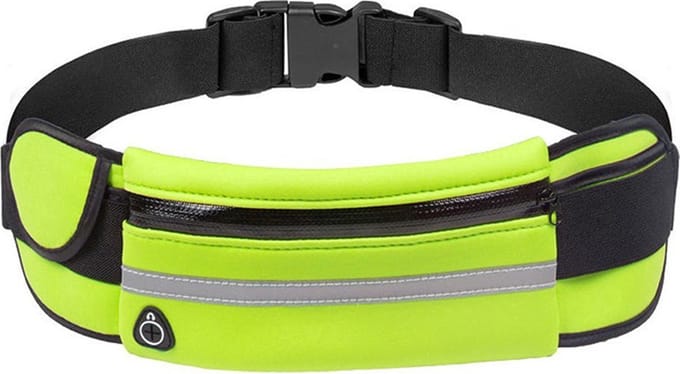 Go Go Gadget - Heuptasje - Buideltas - Running belt - Hardloop tas - Verstelbaar - Geel - 1 stuk