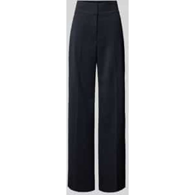 Broek in effen design, model 'HIMIA'