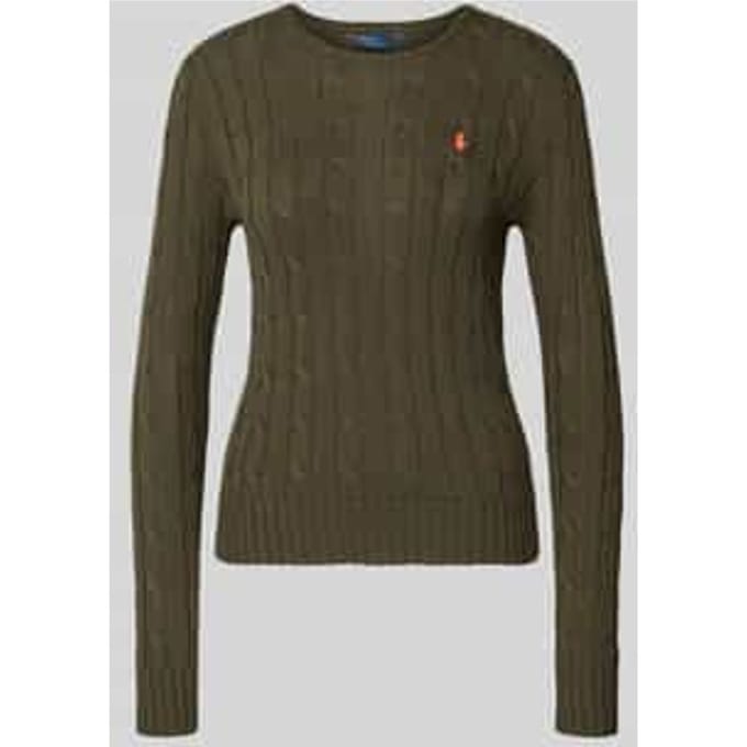 Gebreide pullover met kabelpatroon model 'JULIANNA'