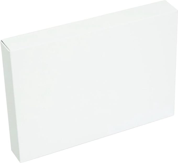 Schildersdoek 35,5 x 26,6 cm - 350 g/m² Wit karton DIY Buntbox frame - 10 stuks