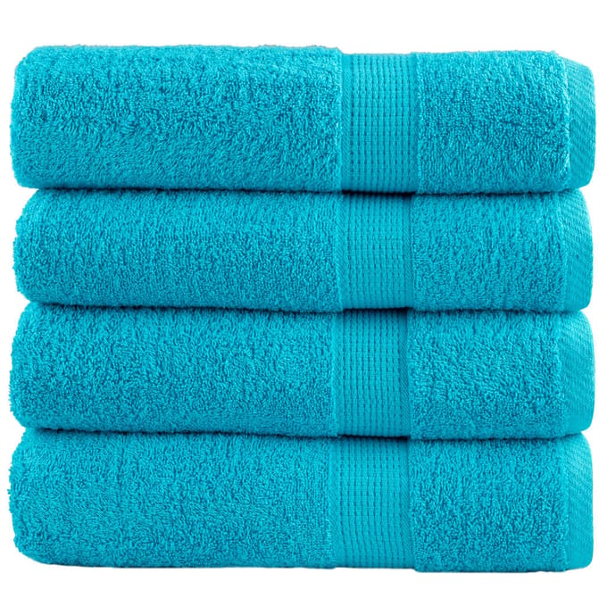 vidaXL - Badhanddoeken - SOLUND - 4 - st - 600 - g/m² - 100x150 - cm