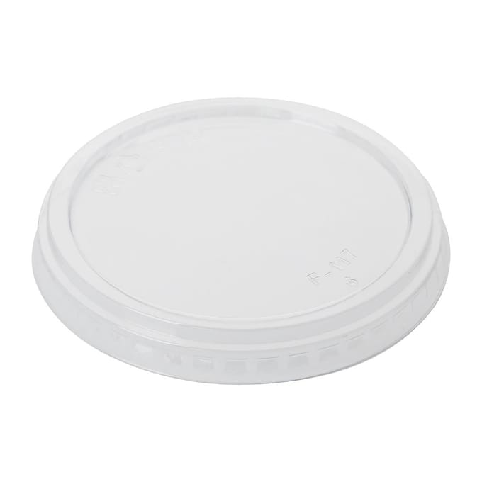Fiesta recyclebare rPET platte deksels voor Deli Cups (300 stuks)