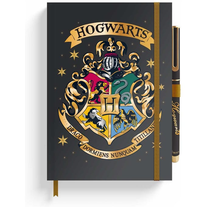 Harry Potter Hogwarts Premium A5 Notebook With Pen