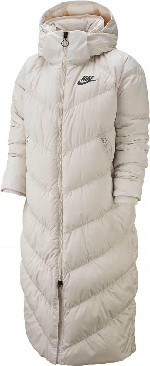 Nike Dwn Fill Lange Jas - Wit - Maat XXL
