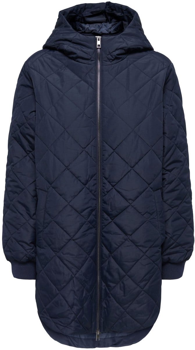 ONLY - ONLJULIET QUILTED HOOD ZIP COAT OTW - Dames - Gewatteerde jassen