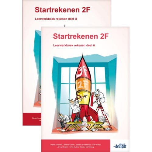Startrekenen 2f / Deel A+B / Leerwerkboeken - Startrekenen