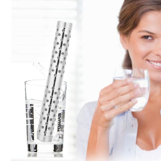 Waterstof Alkalisch Water Stick PH Alkalizer Ionisator Mineraal Zuiveraar Filter Platte Kop white