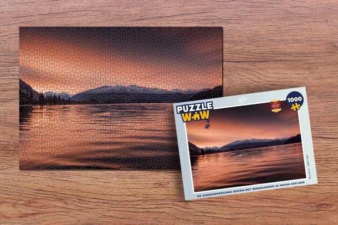 Puzzel Meer - Berg - Lucht - Legpuzzel - Puzzel 1000 stukjes volwassenen
