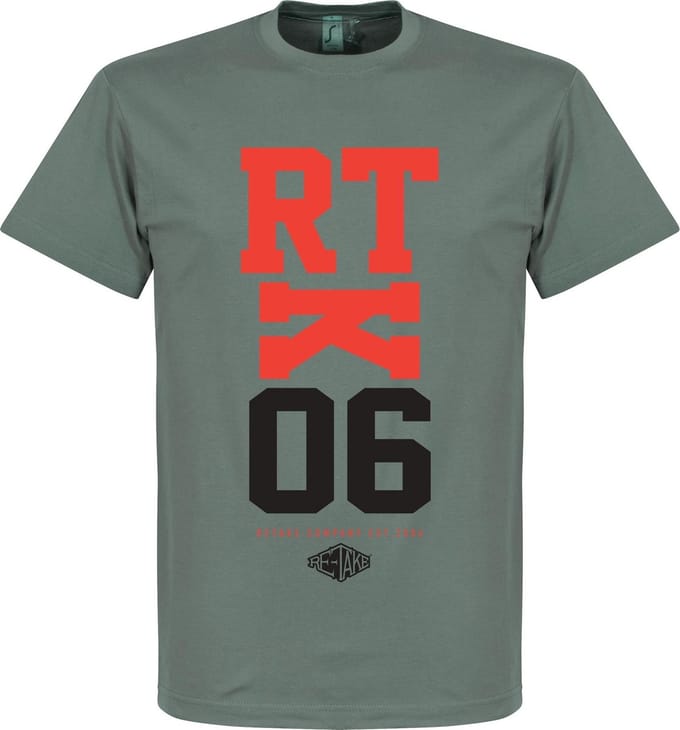Retake RTK06 T-Shirt - Zink - M