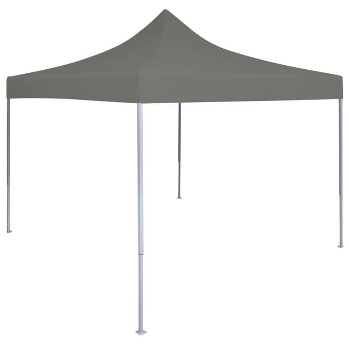 vidaXL - Vouwtent - pop-up - 3x3 - m - antraciet