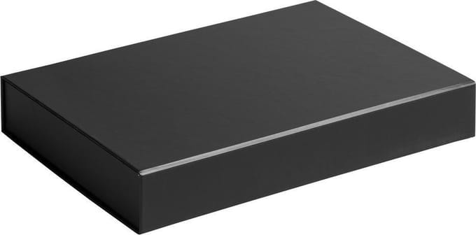 Geschenkdoos opbergdoos ZWART, 38x27x7cm (2 stuks)