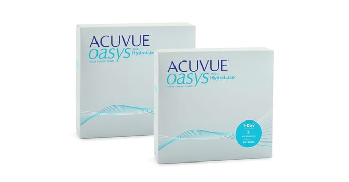 -2.00 - ACUVUE® OASYS 1-Day WITH HYDRALUXE - 30 pack - Daglenzen - BC 8.50 - Contactlenzen