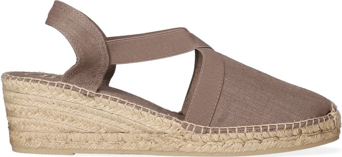 Toni Pons Ter Dames Espadrilles Taupe |  Taupe | Linnen | Maat 35