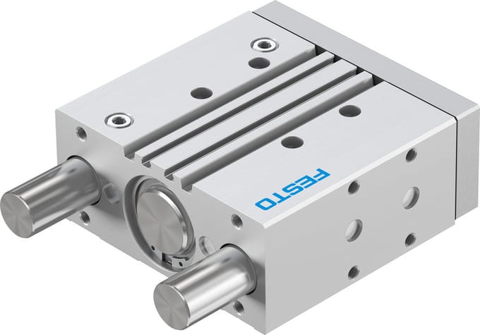 Festo Geleidingscilinder 50mm Boring 80mm Slag Dubbelwerkend - 170873 - P2EMP