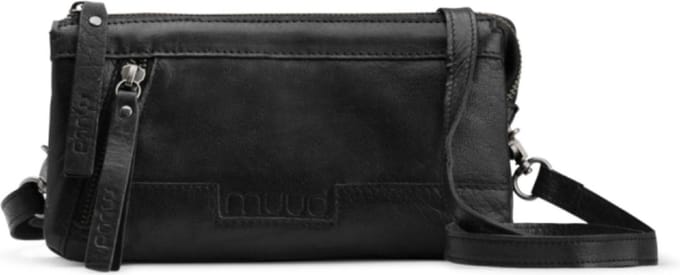 MUUD Riga. Handgemaakt leren crossover tas øje: 12 cm ænge: 22 cm