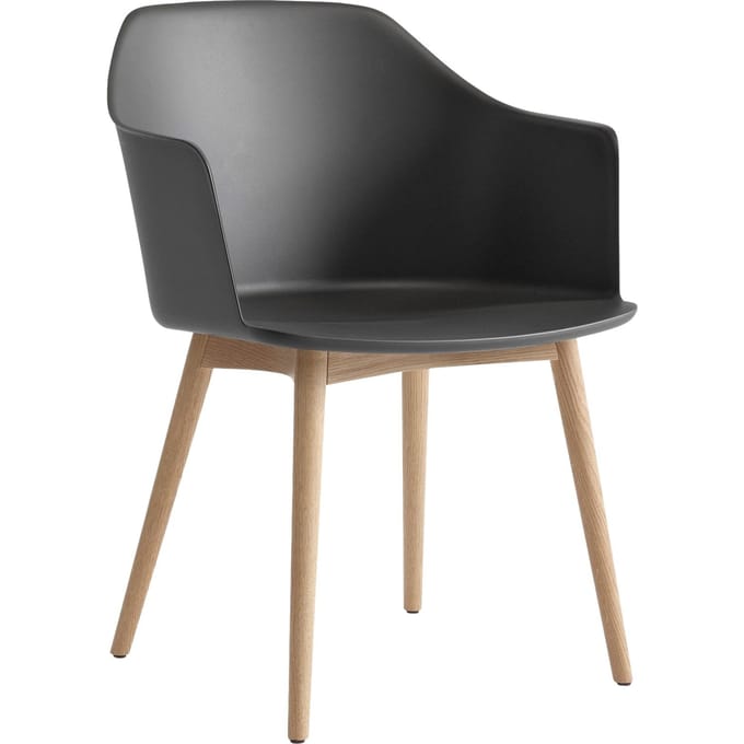 &Tradition Rely HW76 Stoel - stone grey - oak