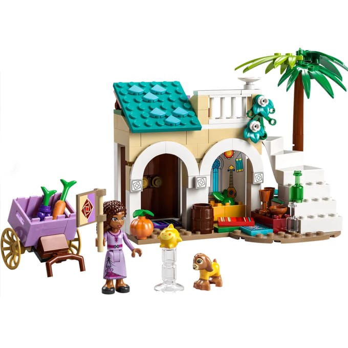 LEGO Disney Wish Asha in de stad Rosas Poppetjes Wish Set - 43223