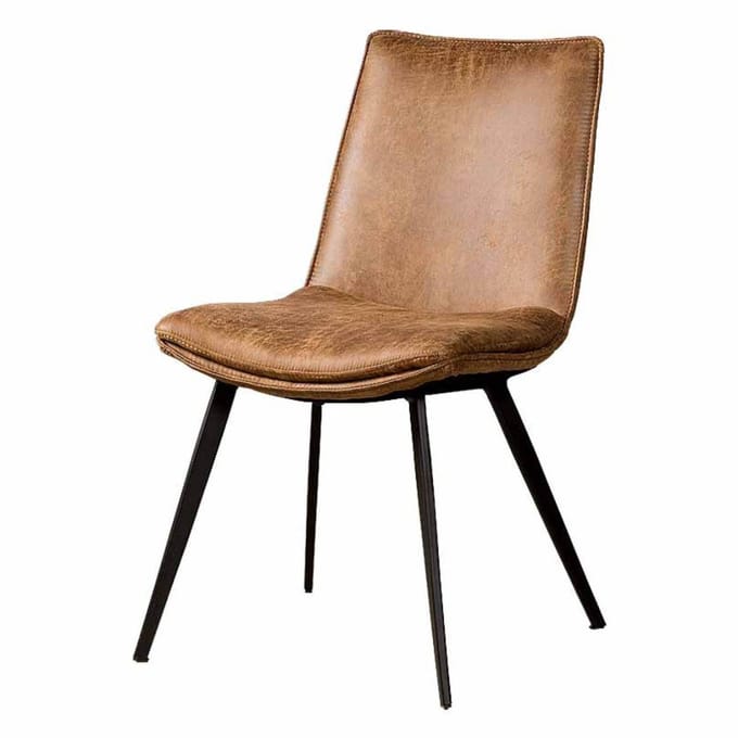Tower Living - Pamplona eetkamerstoel - cognac