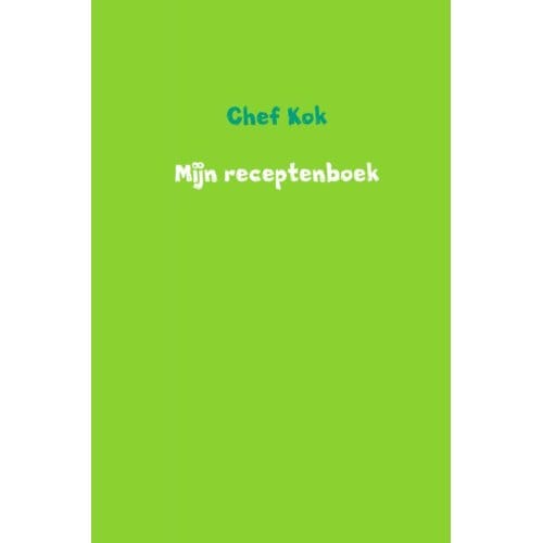 Mijn Receptenboek - Chef Kok