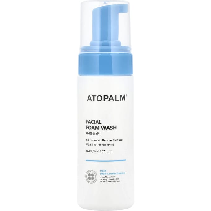 Atopalm, gezichtsreiniger in schuimvorm, 148 ml (150 ml)